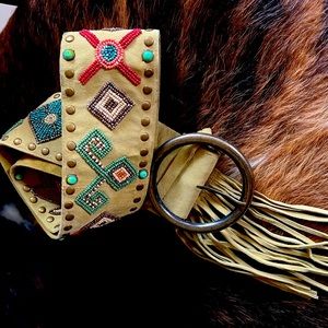 Tasha Polizzi - Beaded Belt - M 🥰